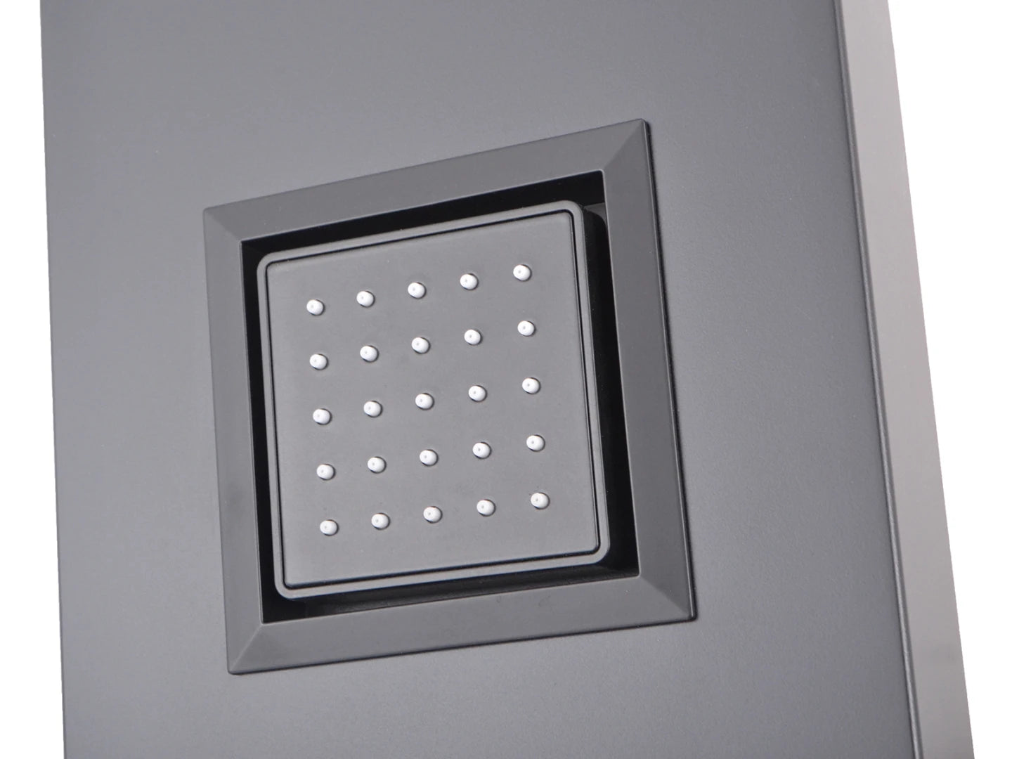 Douchepaneel - Grace Mat zwart - 20x150cm