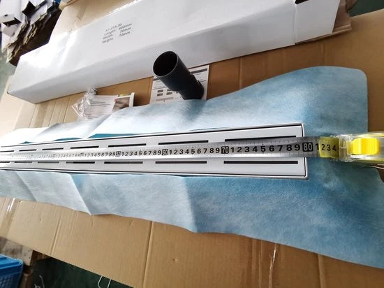 Douchedrain - Durham Geborsteld RVS - 80x7x7cm