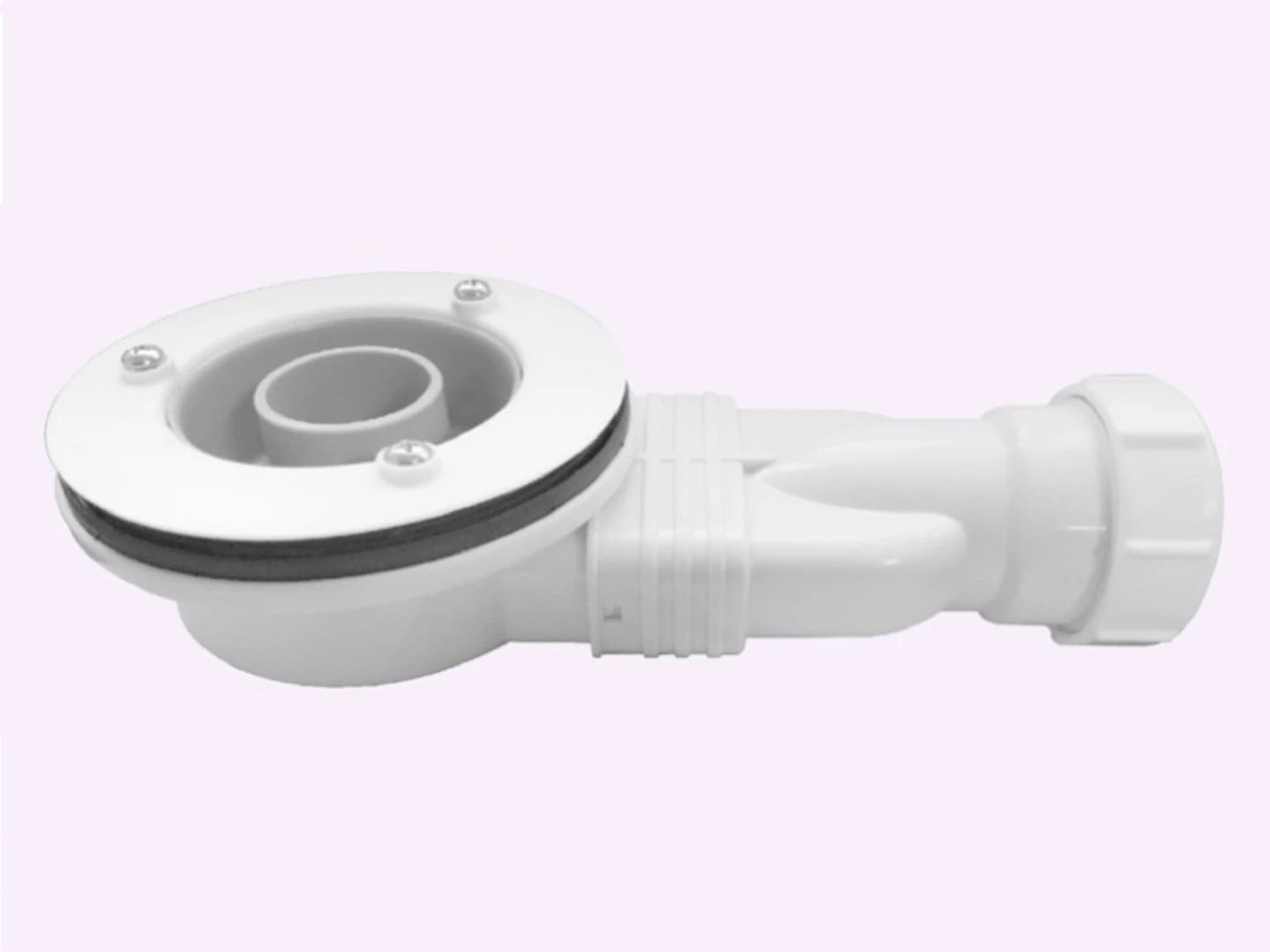 Douchebak - SMC leisteen - Toronto Mat wit - 90x90x2,6cm