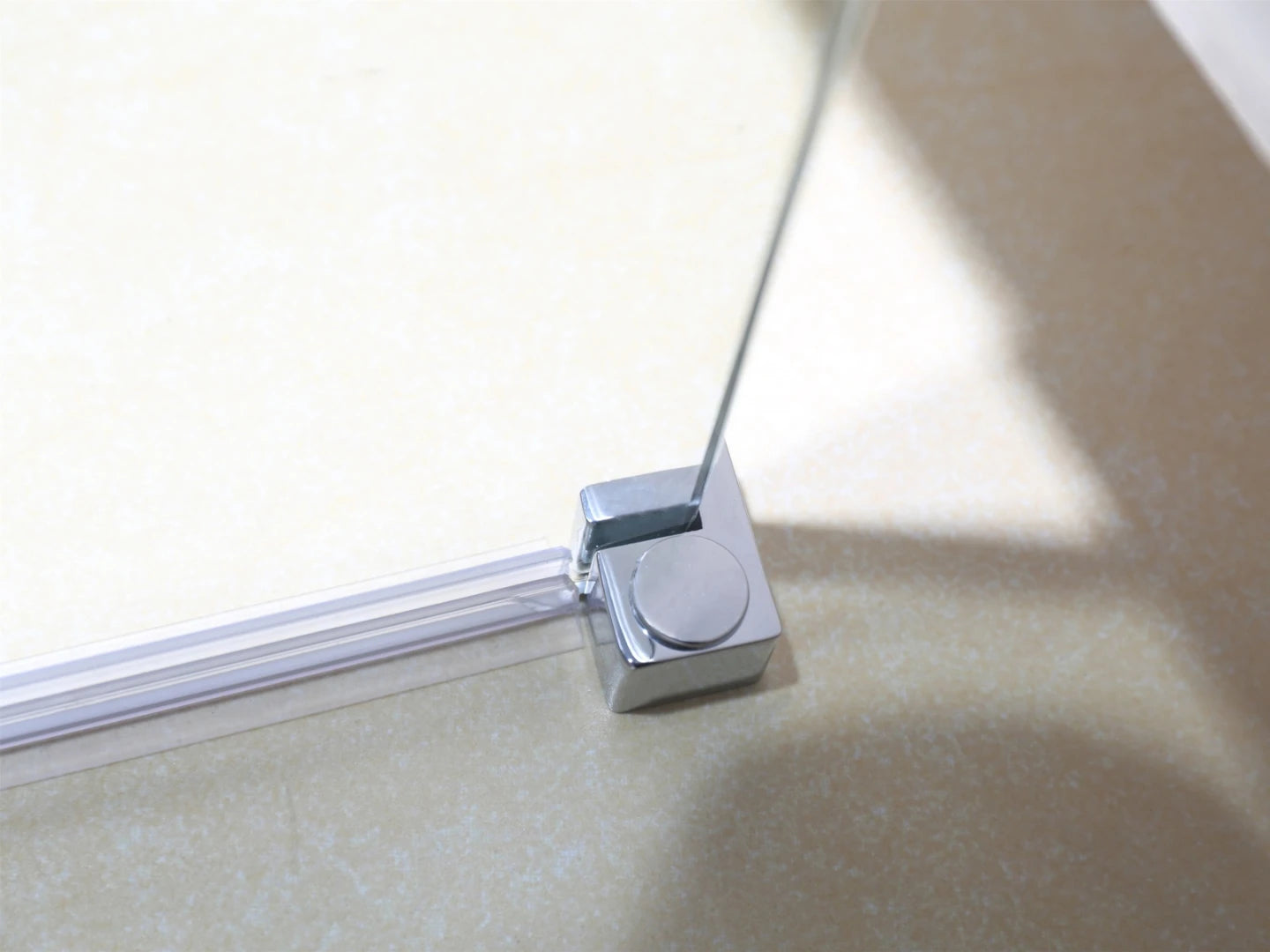 Douchewand - Mesa Chroom - verstelbaarx120x195cm