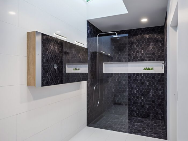 MONDIAZ CUBB Spiegelkast 150x70x16cm - Washed Oak - Drie deuren