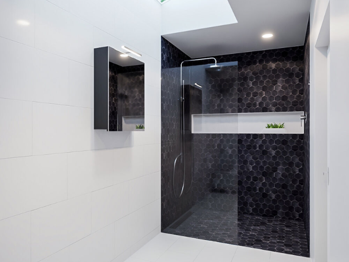 MONDIAZ CUBB Spiegelkast 60x70x16cm - Dark Grey