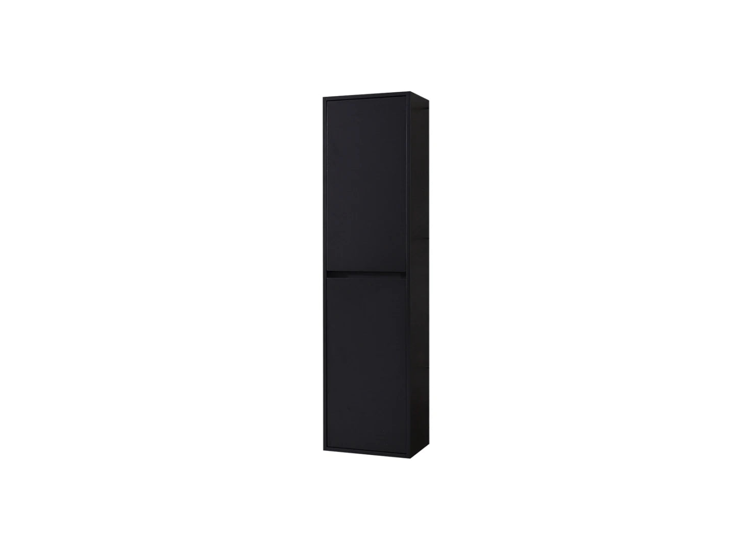 Badmeubel hangkast - Arthur Mat zwart - 35x40x160cm