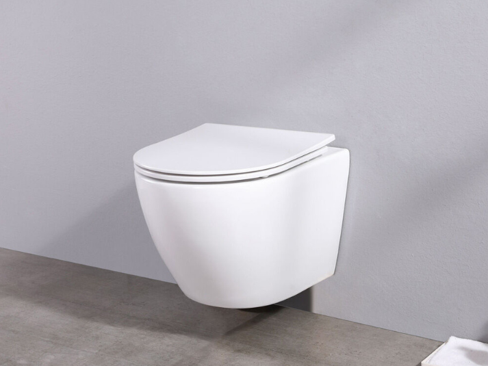 Toiletpot Randloos - Itsie Wit Glans - Softclose Zitting