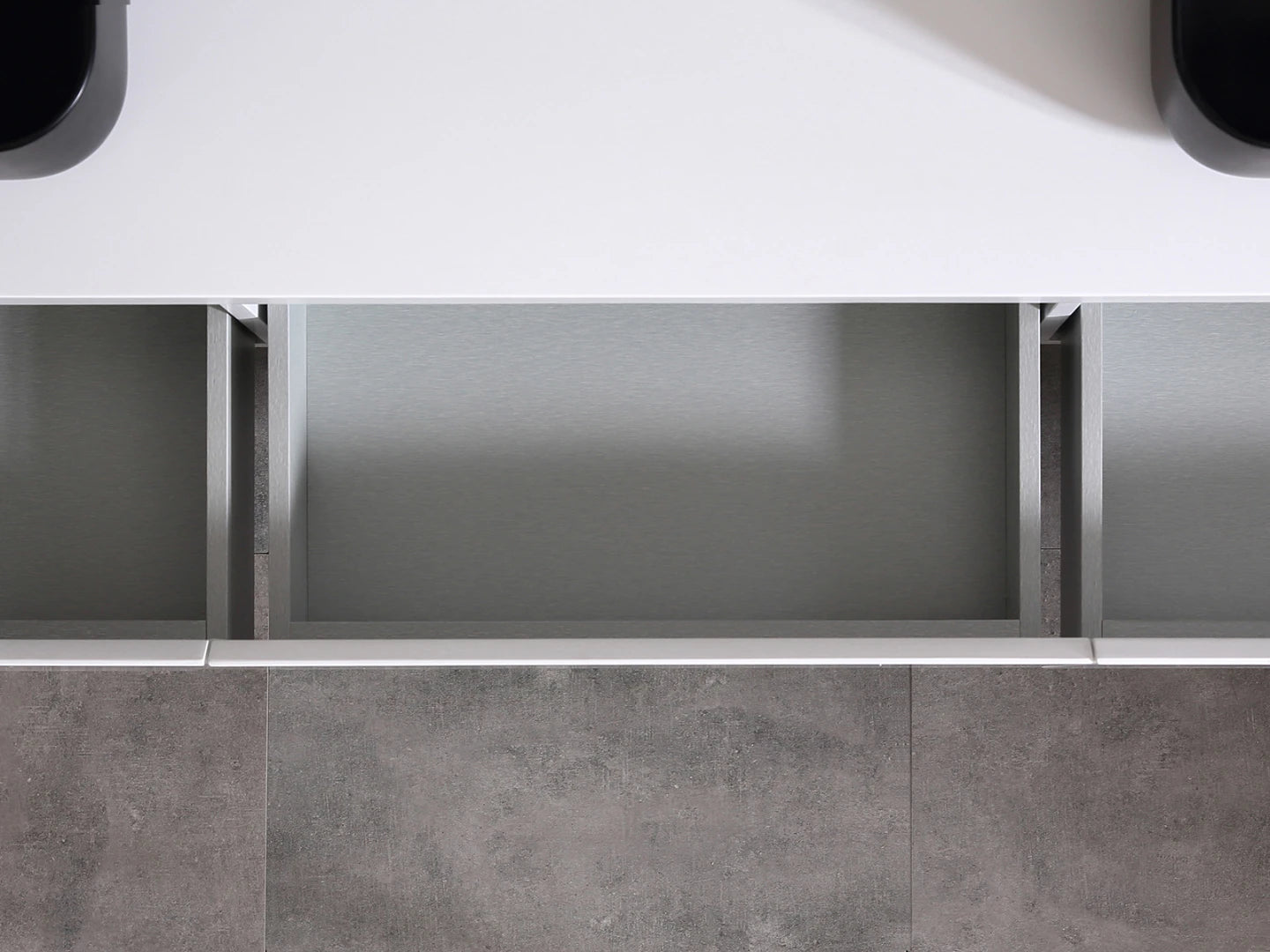 Badmeubel onderkast - Jeremy Mat wit - 50x180x35cm