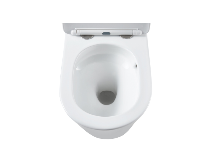 Luxora® Turbo Flush Wandcloset 36,5x52x35,5 cm - Inclusief Softclose Zitting