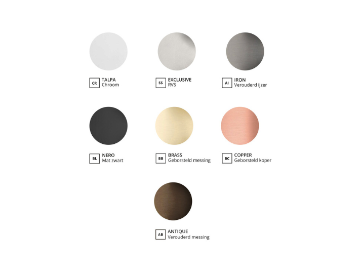 Wastafelkraan Marcy - Standaard Hoogte - Chroom