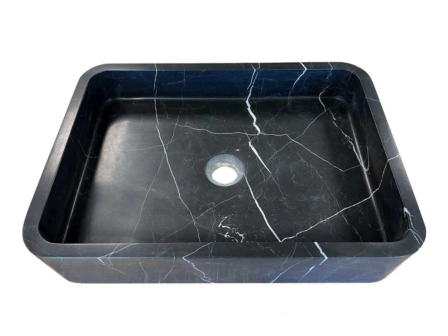 Opzet waskom - Natuursteen - Sarah Grijs - 36x50x10cm