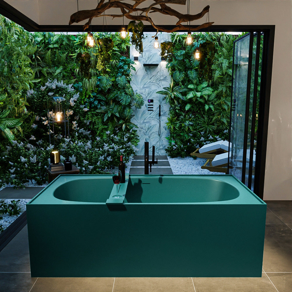 MONDIAZ FREEZE vrijstaand bad 180x85cm kleur Smag / Smag