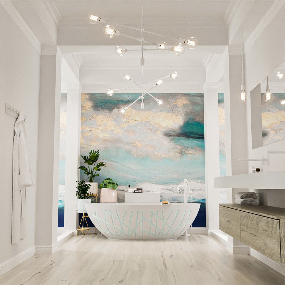 MONDIAZ HOLM DESIGN vrijstaand bad 180x85cm kleur Greey / Talc