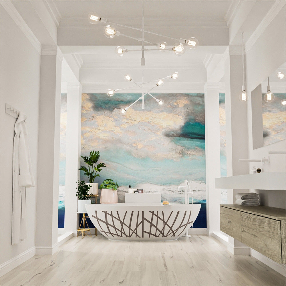 MONDIAZ HOLM DESIGN vrijstaand bad 180x85cm kleur Smoke / Talc