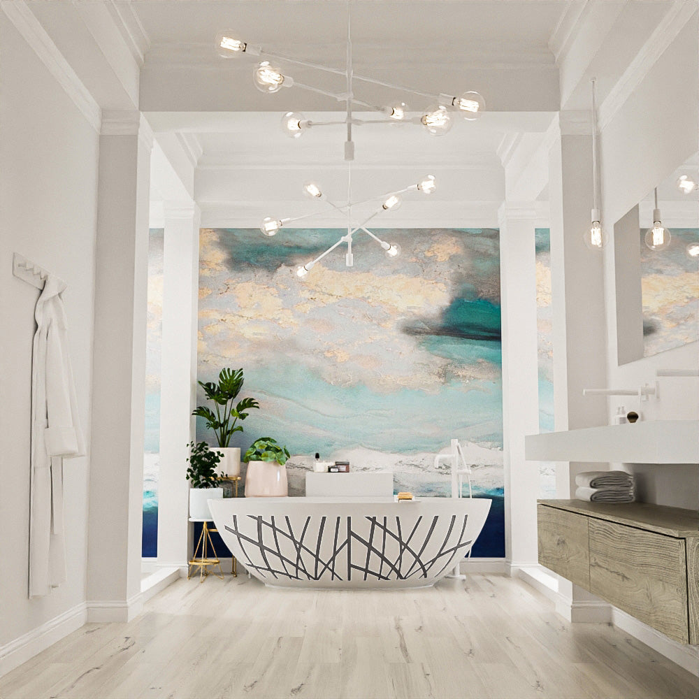 MONDIAZ HOLM DESIGN vrijstaand bad 180x85cm kleur Dark Grey / Talc