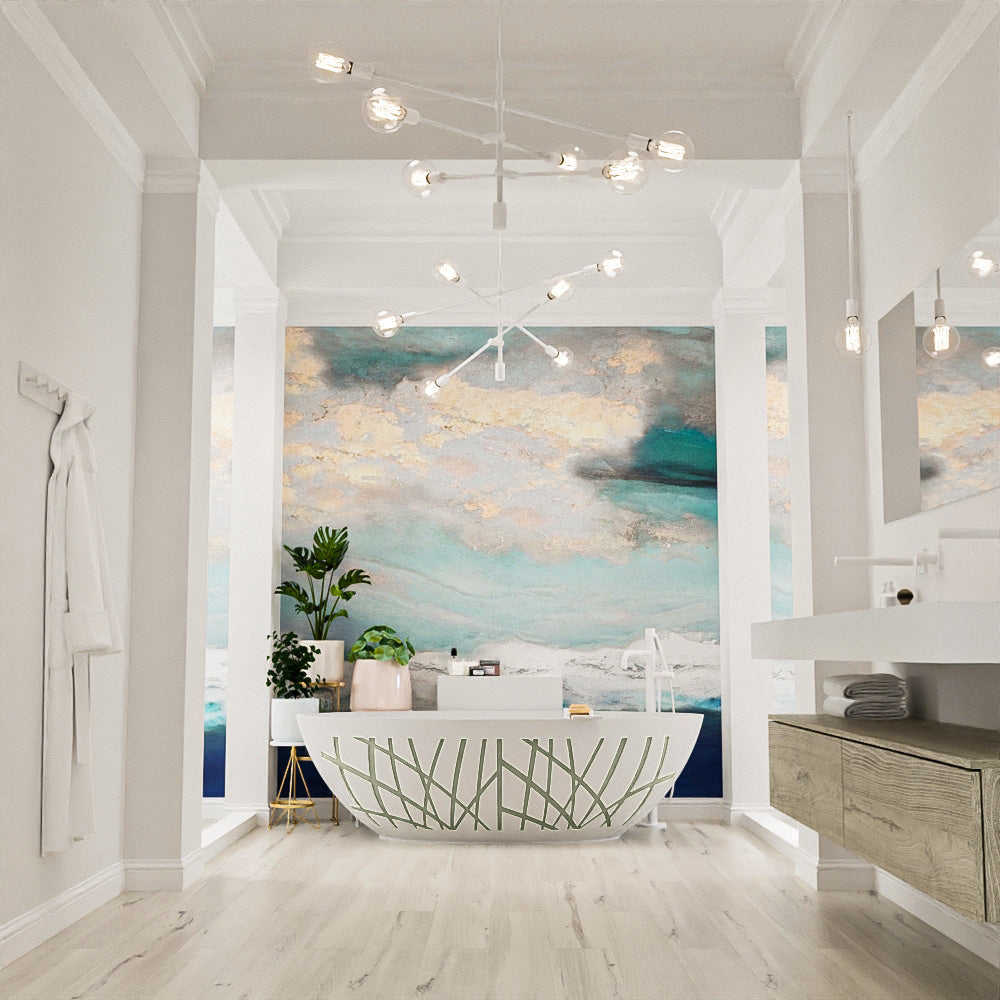 MONDIAZ HOLM DESIGN vrijstaand bad 180x85cm kleur Army / Talc