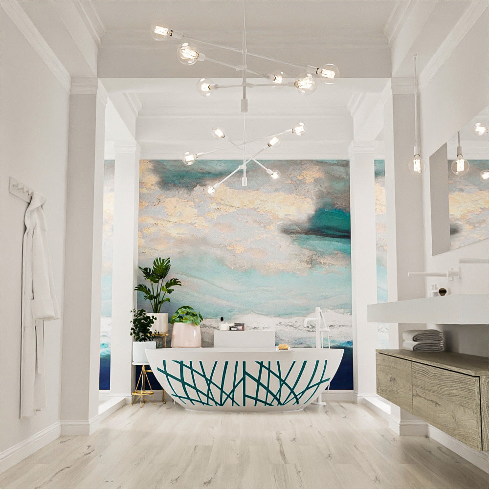 MONDIAZ HOLM DESIGN vrijstaand bad 180x85cm kleur Smag / Talc