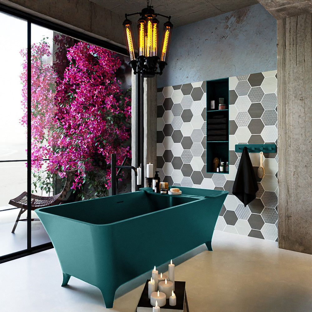 MONDIAZ LUNDY vrijstaand bad 170x75cm kleur Smag / Smag