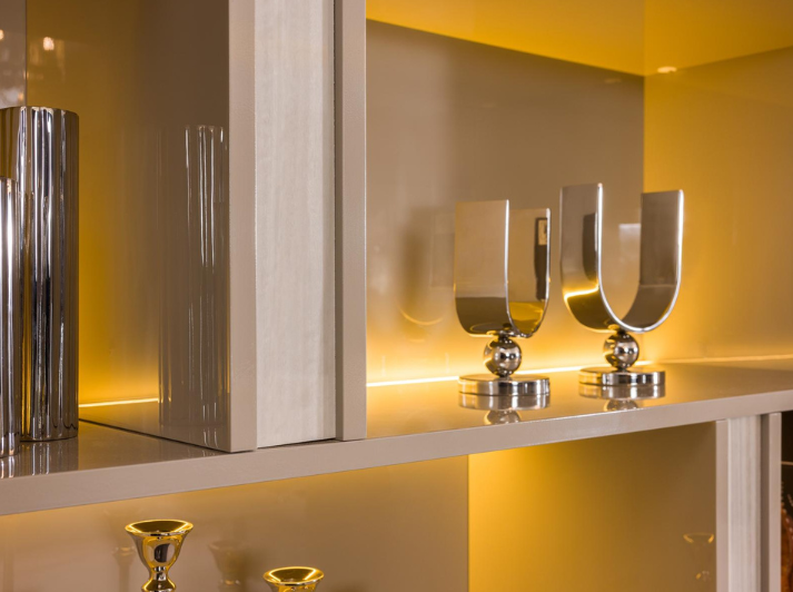 Isabella Luxe TV Cinewall Wandmeubel Set