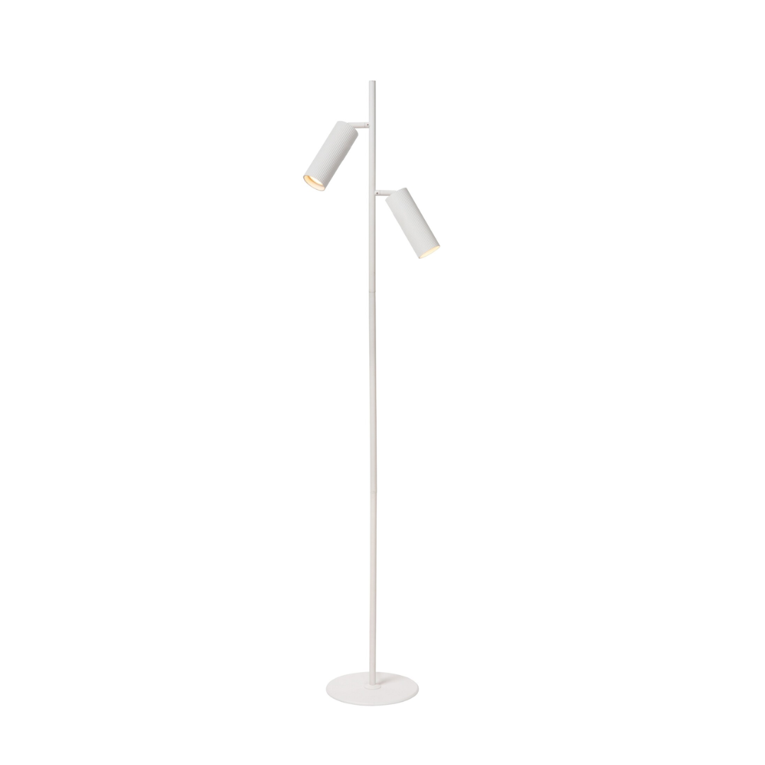 CLUBS Vloerlamp - 2xGU10 - Wit