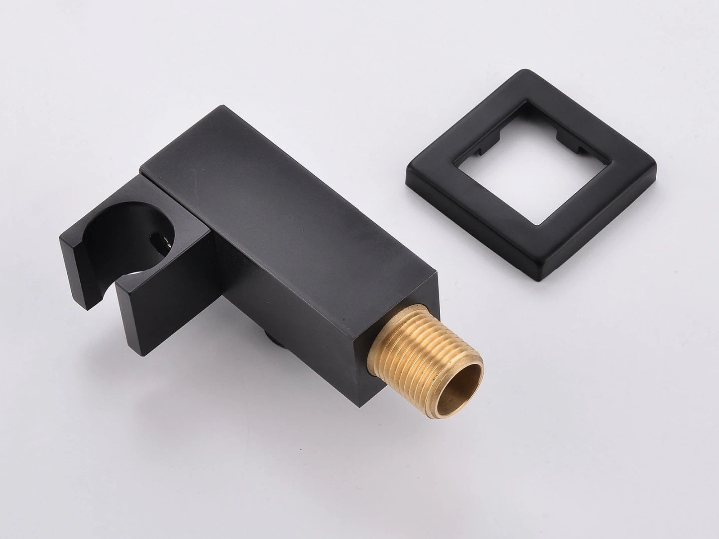 Thermostatisch inbouw regendoucheset - Okapi Mat zwart