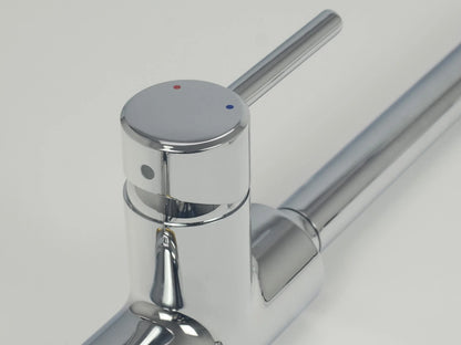 Keukenkraan - Uittrekbare uitloop - Durio Chroom - 41cm