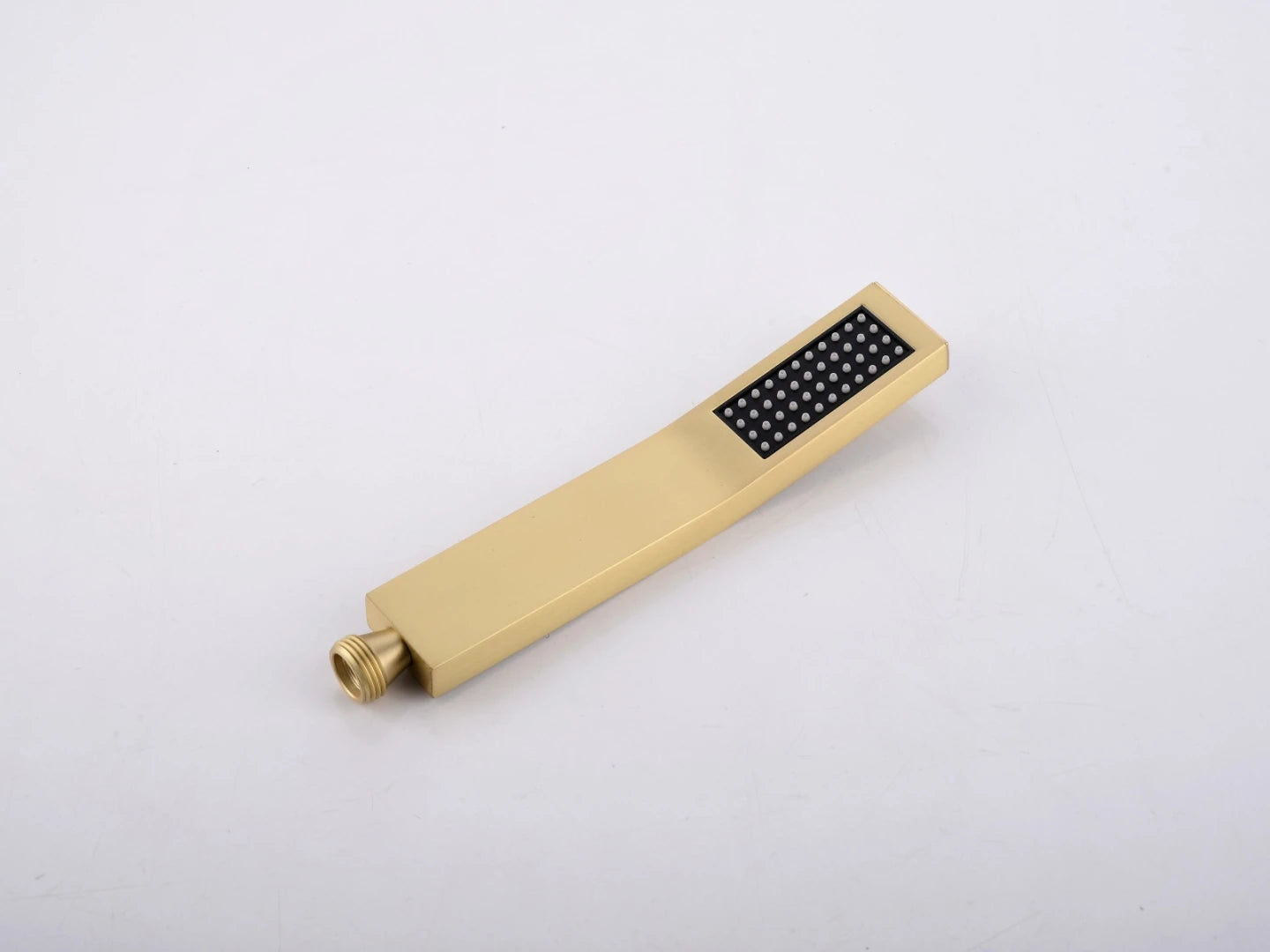 Thermostatische inbouw regendoucheset - Pointer Geborsteld goud