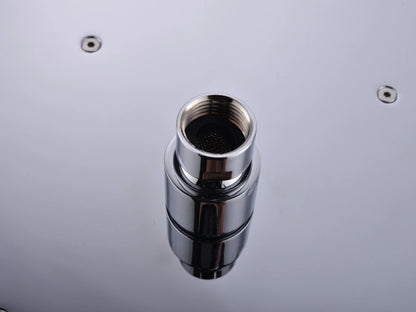Thermostatische inbouw regendoucheset - Pointer Chroom