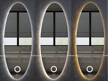 LED Badkamerspiegel - Horizontaal of verticaal - Etty 160x60cm