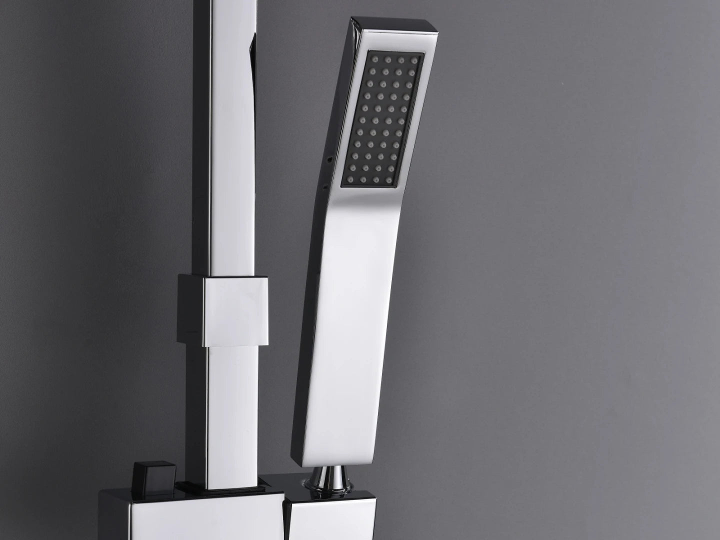 Thermostatisch opbouw regendoucheset - Lempa Chroom