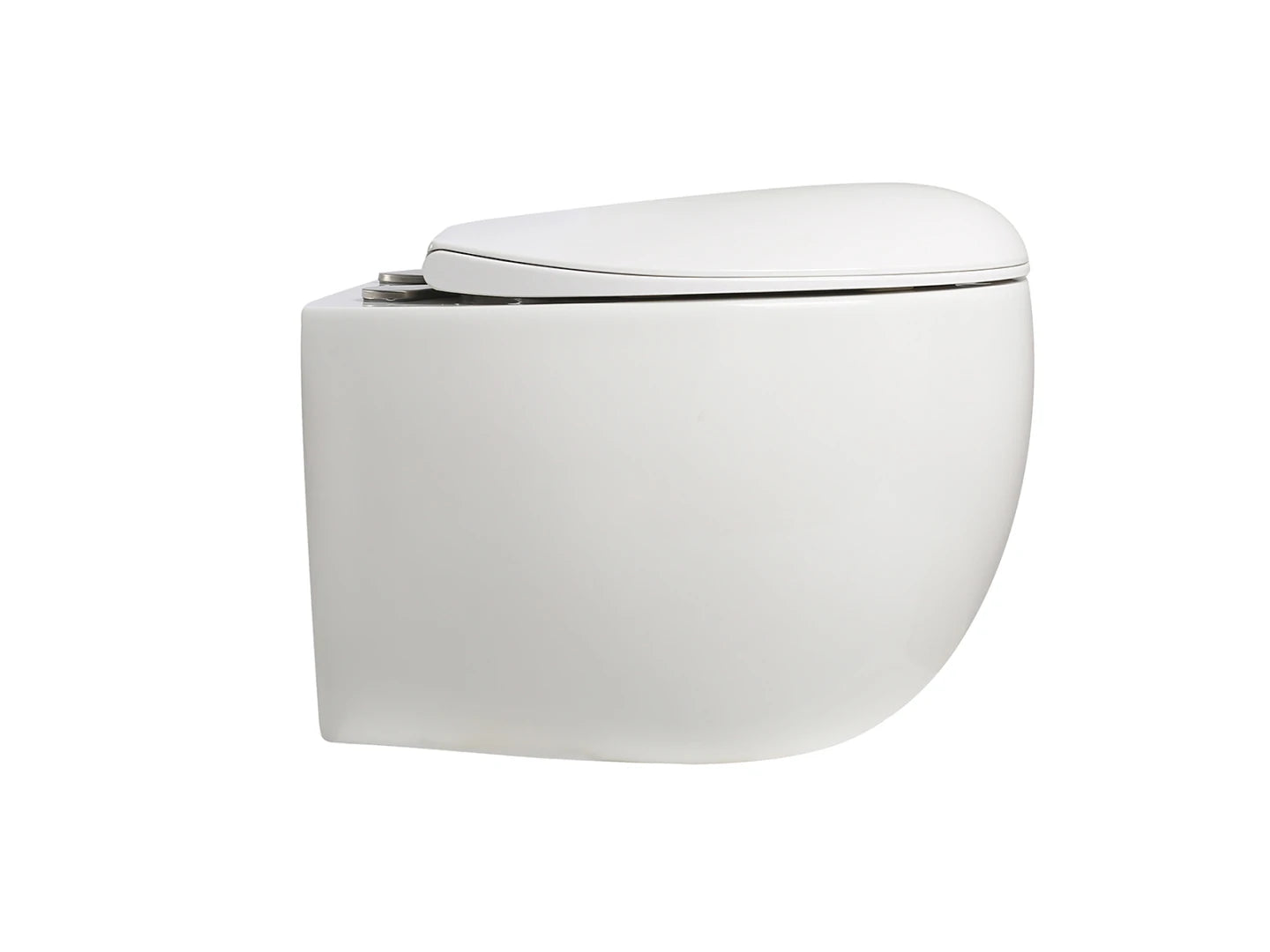 Hangend rimless toilet - Fresno Glans wit