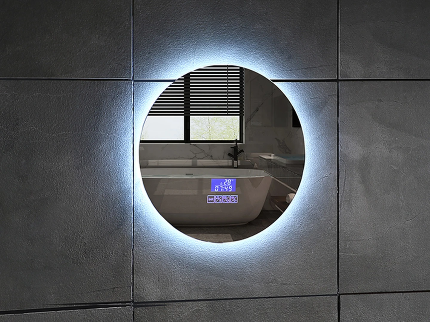 LED Badkamerspiegel - Bluetooth - Mary 60x60cm