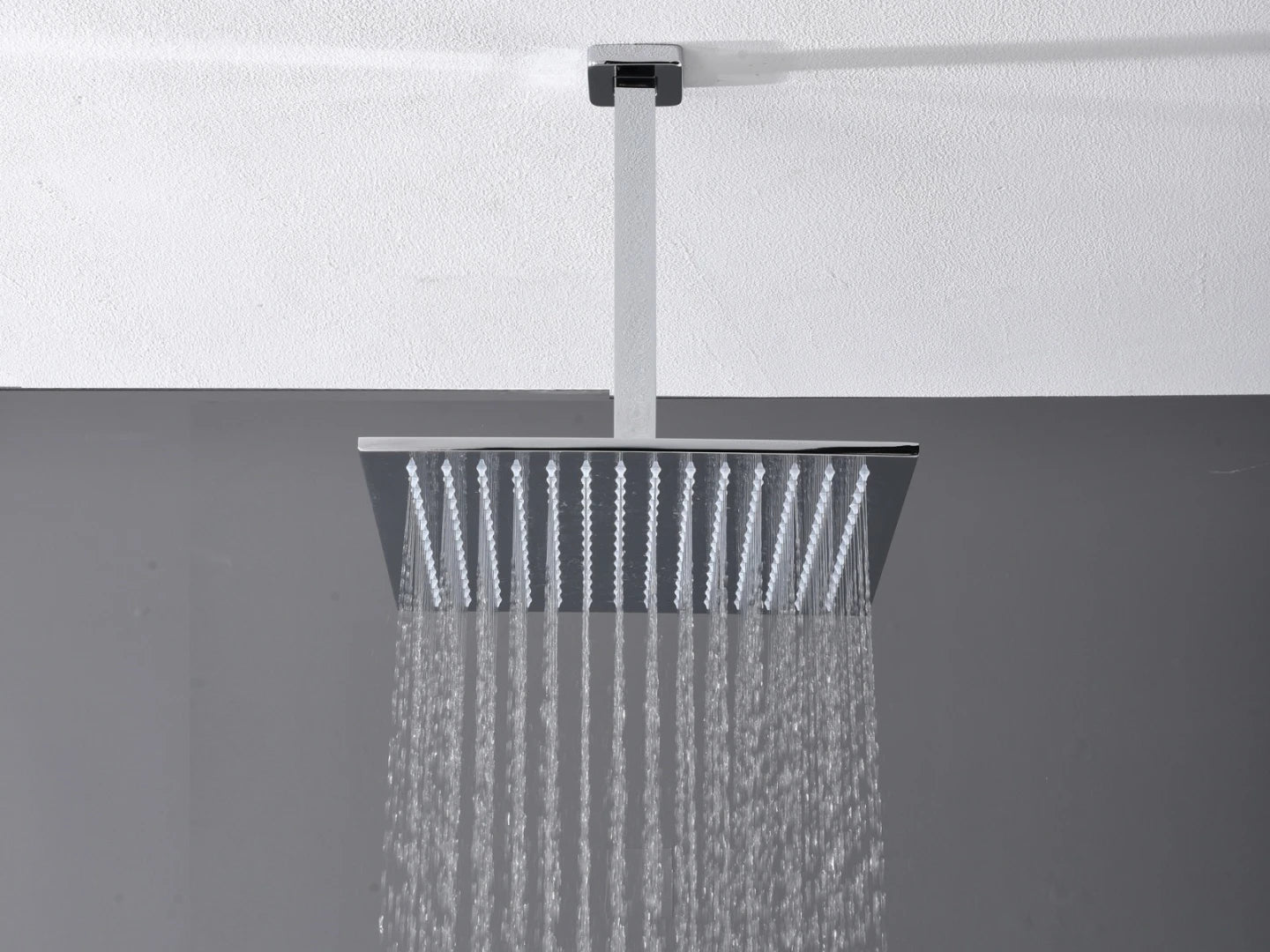 Thermostatische inbouw regendoucheset - Saga Chroom