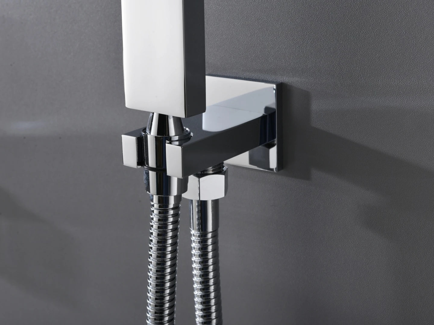Thermostatische inbouw regendoucheset - Saga Chroom