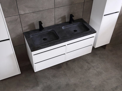 Badmeubel onderkast - Bradley Mat wit - 49x119x50cm
