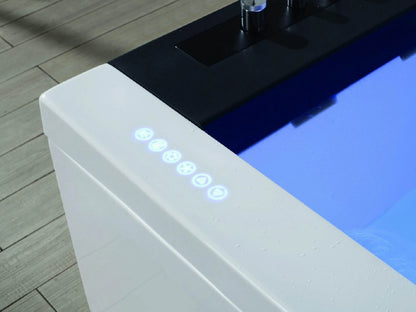Opbouw massagebad - Apo Glans wit - 200x90x62cm