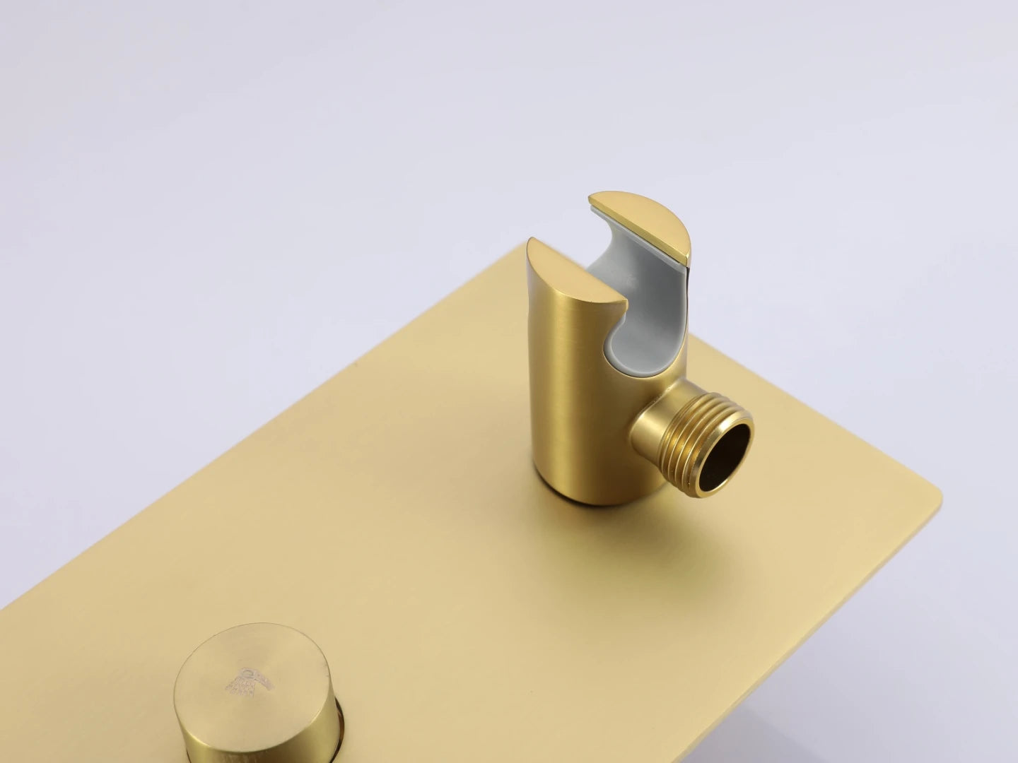 Inbouw regendoucheset - Digitaal display - Dunlin Geborsteld goud