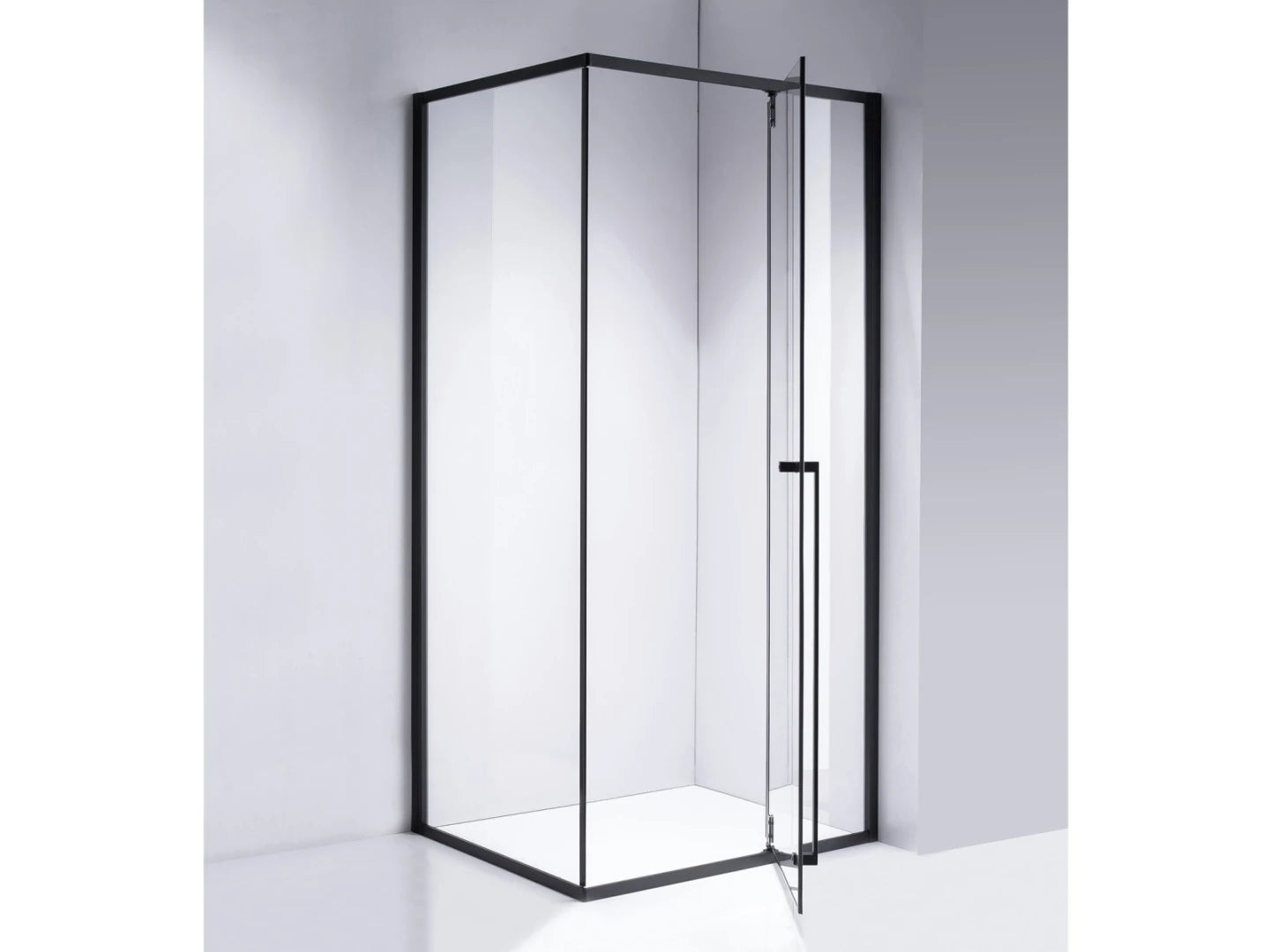 Douchecabine - Nevada Mat zwart - 80x100x200cm