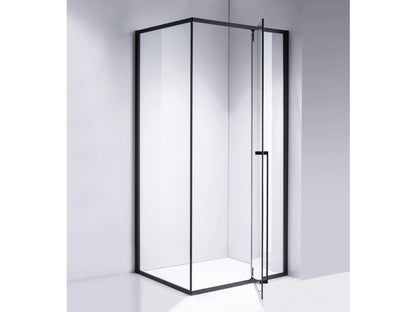 Douchecabine - Nevada Mat zwart - 80x100x200cm