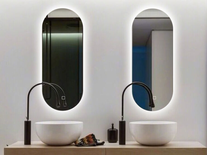 LED Badkamerspiegel Parma - Spiegelverwarming - 100x50 cm