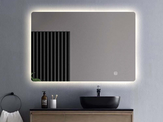 LED Badkamerspiegel Aspen - Spiegelverwarming - 100x70cm