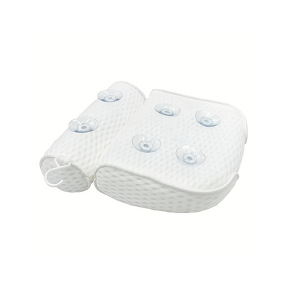 HomeEase® Badkussen met Antislip Zuignappen - Geurloos en Comfortabel Badkuipkussen