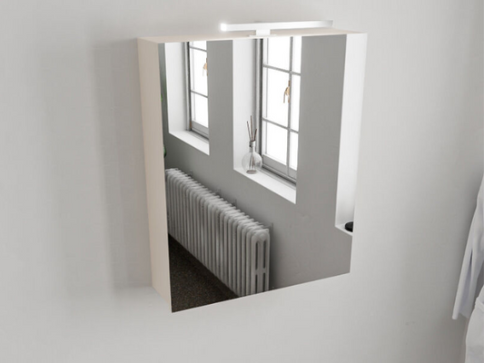 MONDIAZ CUBB Spiegelkast 60x70x16cm - Beige