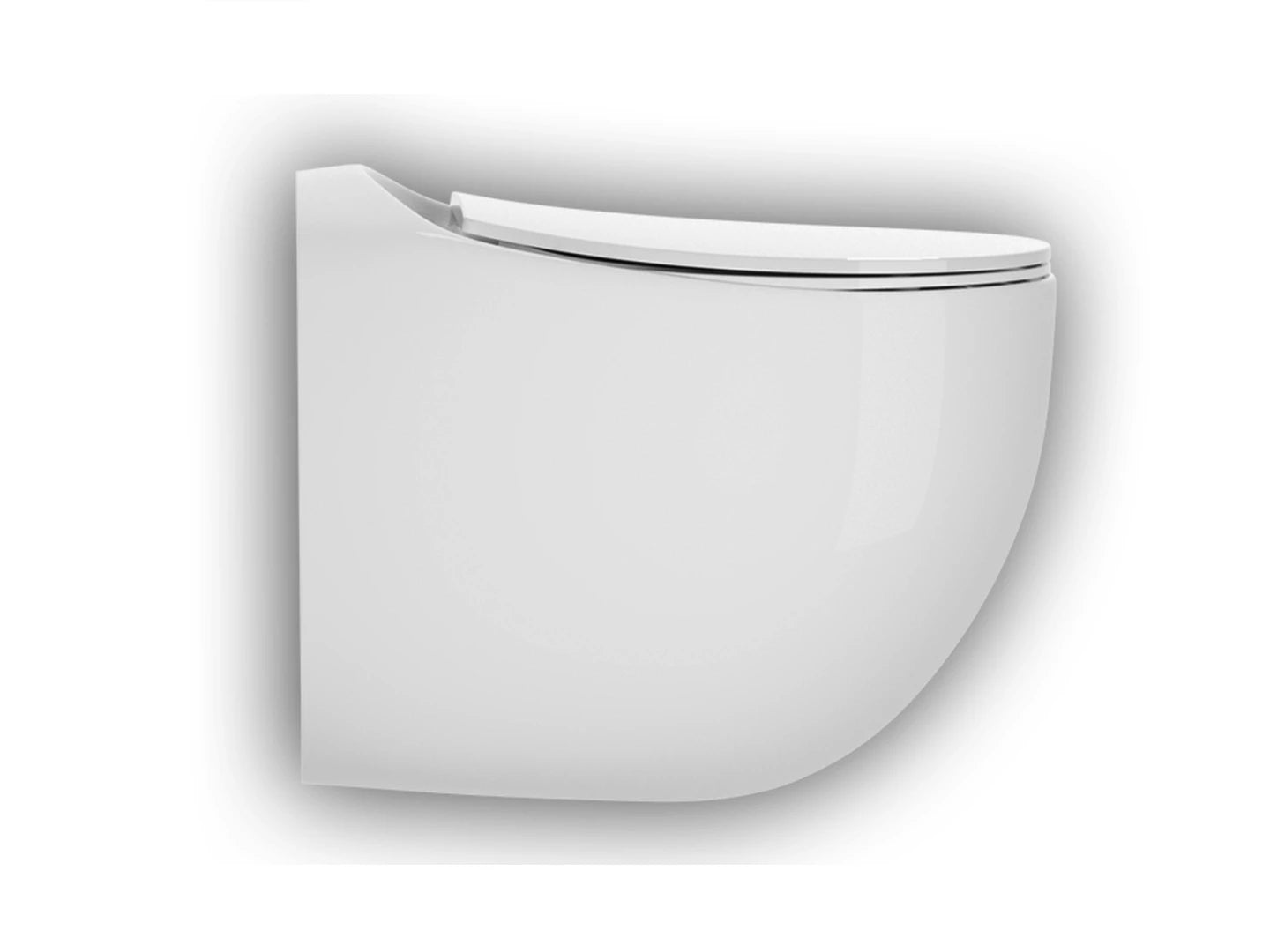 Hangend rimless toilet - Detroit Glans wit - 44x40x43cm