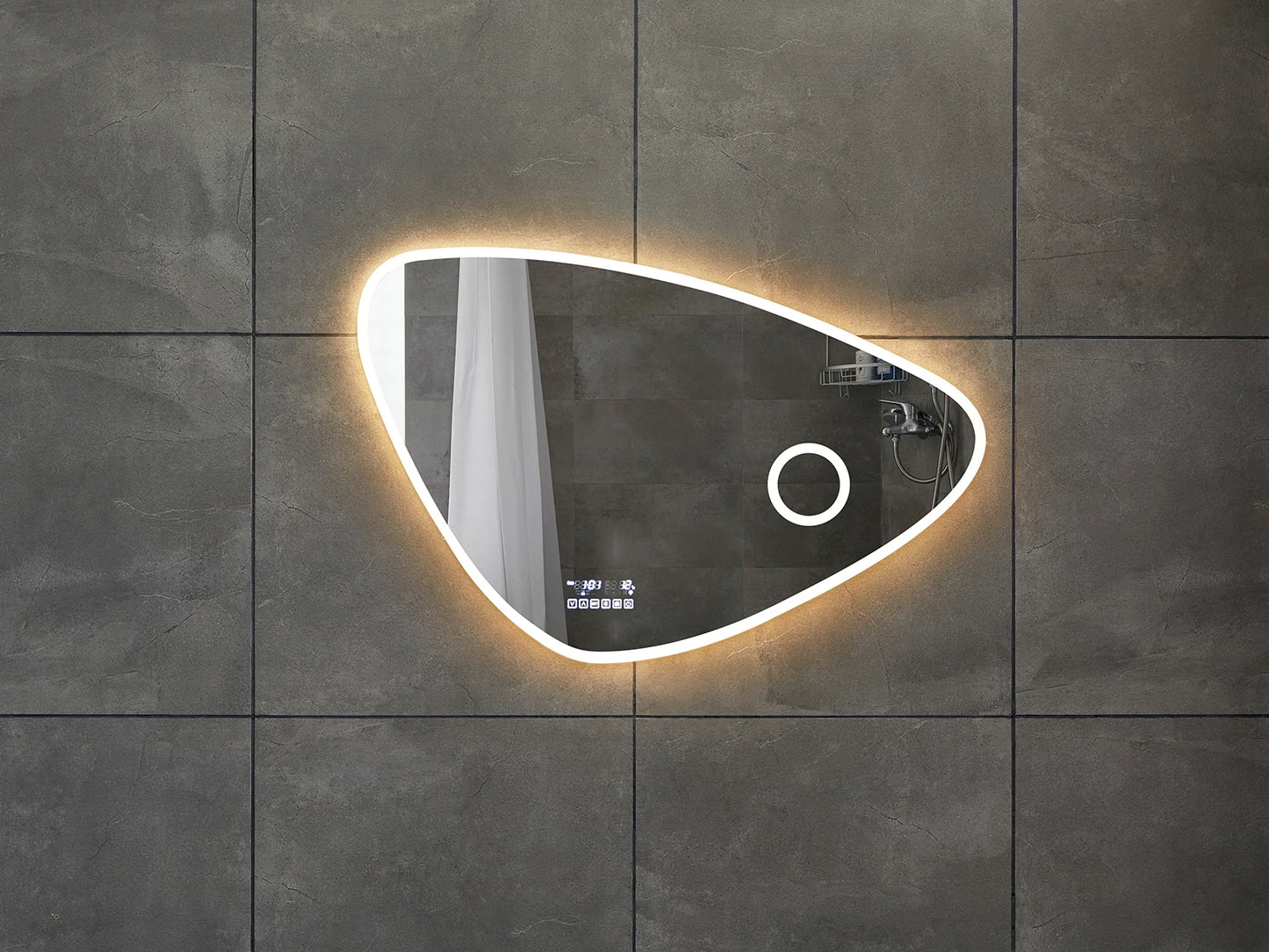 LED Badkamerspiegel - Bluetooth en speakers - Catina 100x64cm