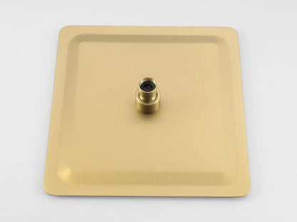 Inbouw regendoucheset - Digitaal display - Dunlin Geborsteld goud