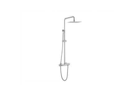 Thermostatisch opbouw regendoucheset - Alter Chroom