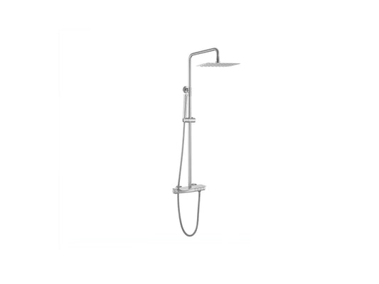 Thermostatisch opbouw regendoucheset - Alter Chroom