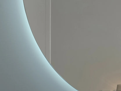 LED Badkamerspiegel - halfrond links - Jill 60x120cm