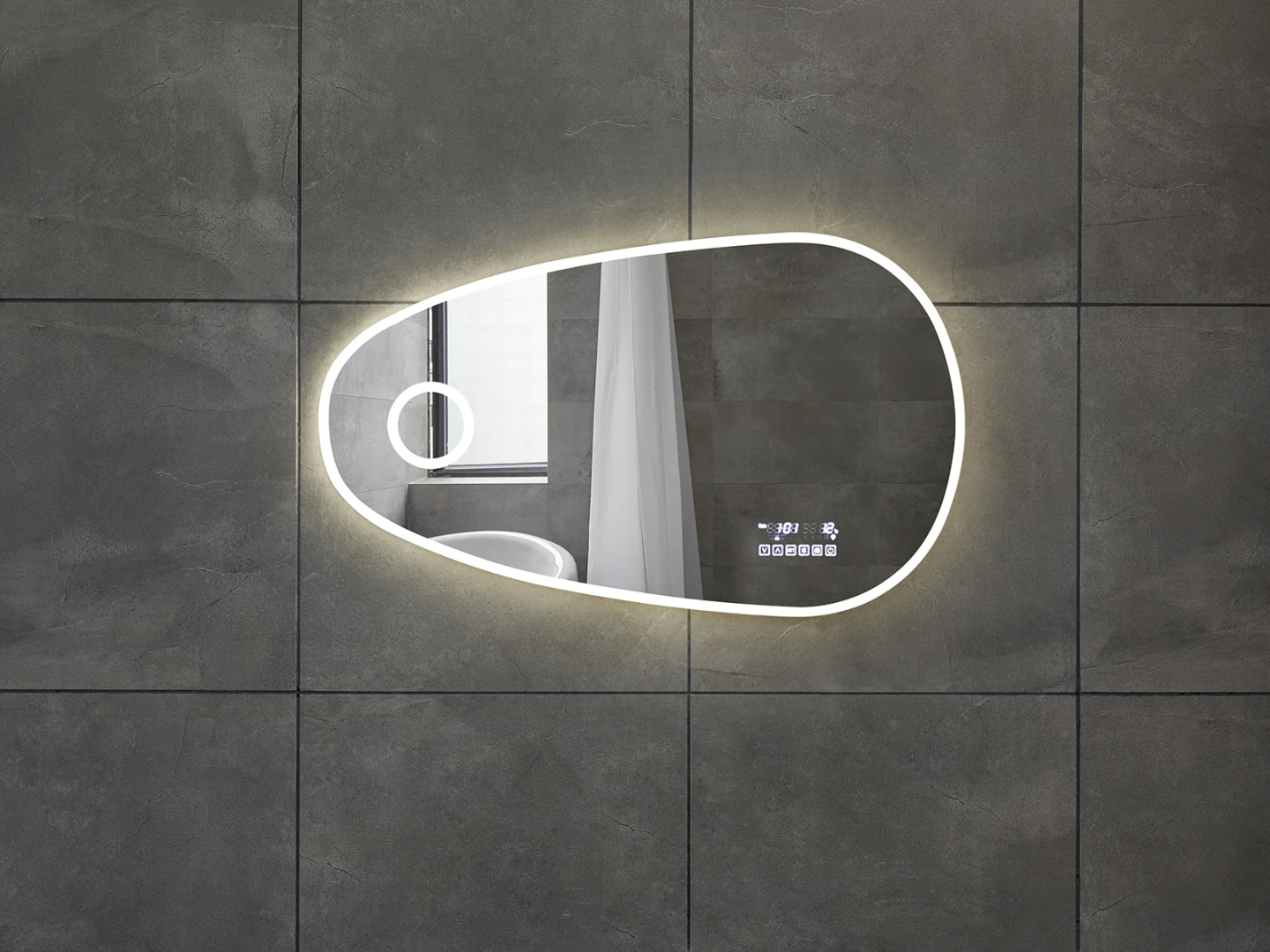 LED Badkamerspiegel - Bluetooth en speakers - Ana 100x60cm