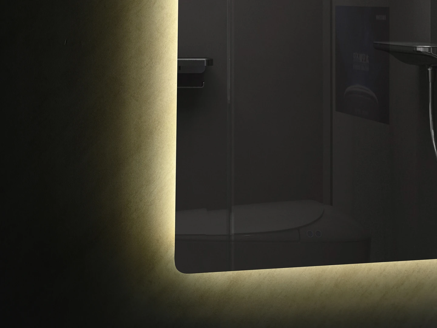 LED Badkamerspiegel - Bluetooth - Yade 150x70cm
