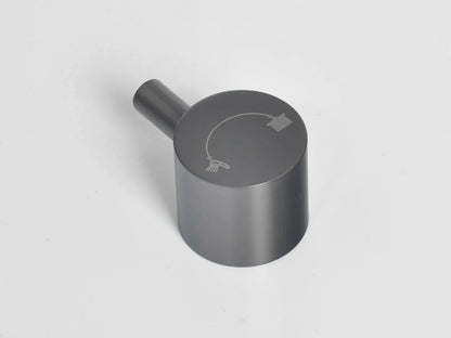 Inbouw badmengkraan - Cello Gunmetal grey - 20x28x9cm