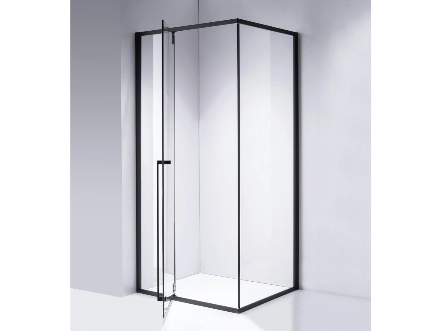 Douchecabine - Nevada Mat zwart - 80x100x200cm